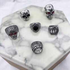 Anillos Macizos de Acero Quirúrgico